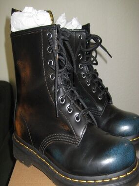 Dr. Martens Multicolor Brush Off 1460 Boot UK4/EU37/US6.
